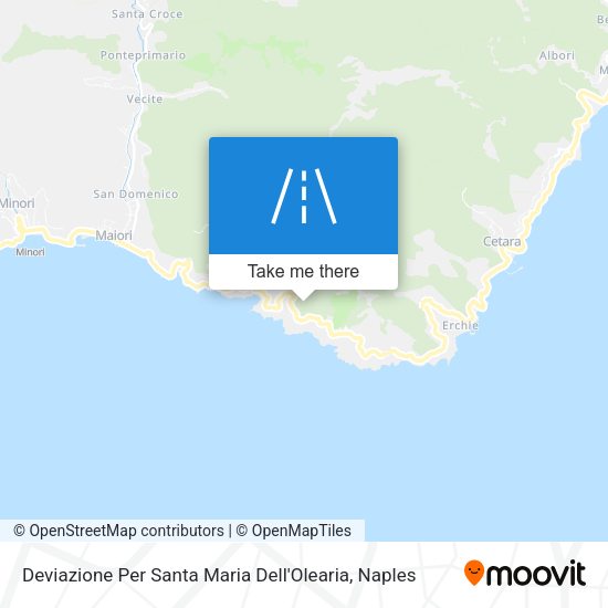 Deviazione Per Santa Maria Dell'Olearia map