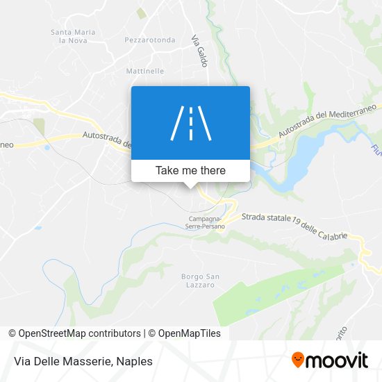 Via Delle Masserie map