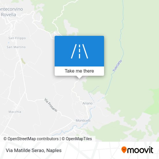 Via Matilde Serao map