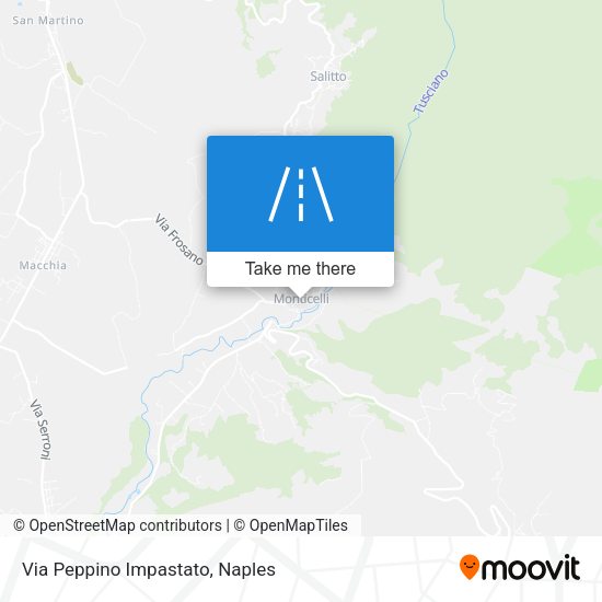 Via Peppino Impastato map