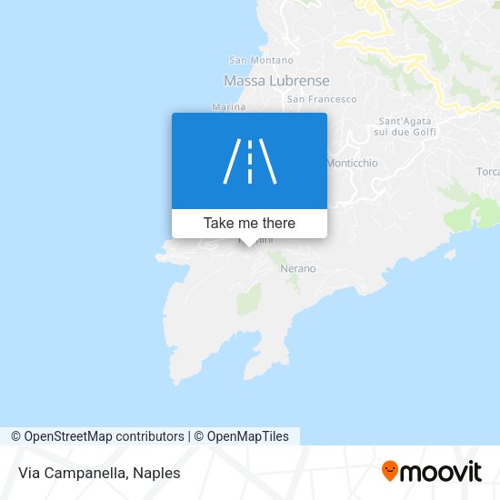 Via Campanella map