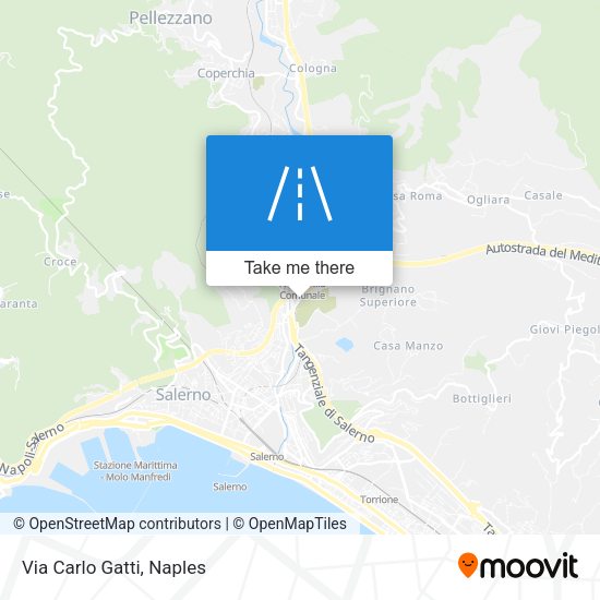 Via Carlo Gatti map