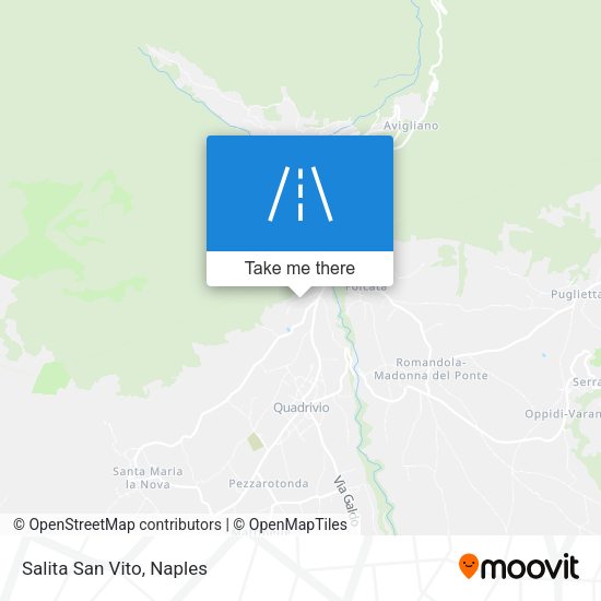 Salita San Vito map