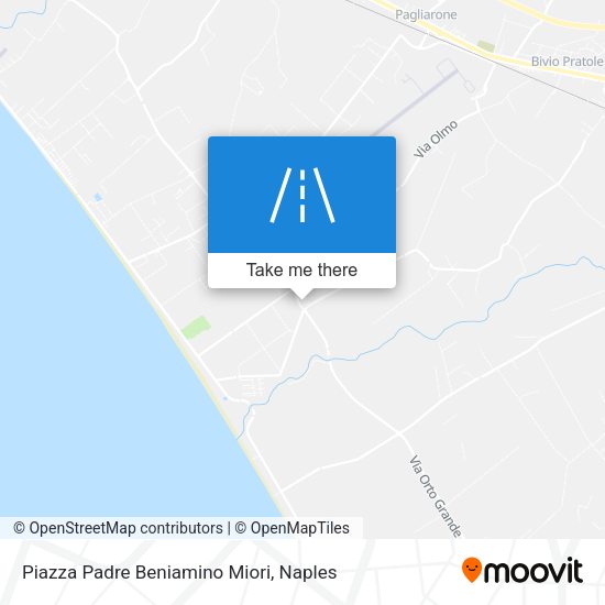 Piazza Padre Beniamino Miori map
