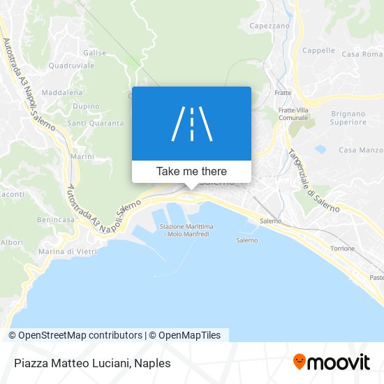 Piazza Matteo Luciani map