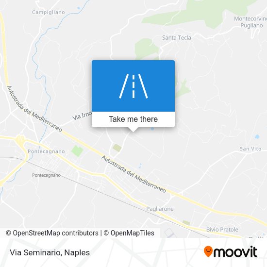 Via Seminario map