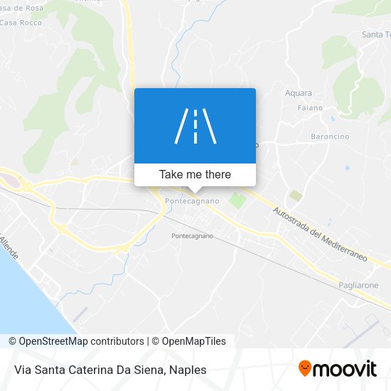 Via Santa Caterina Da Siena map