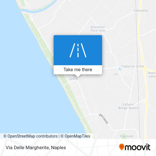 Via Delle Margherite map