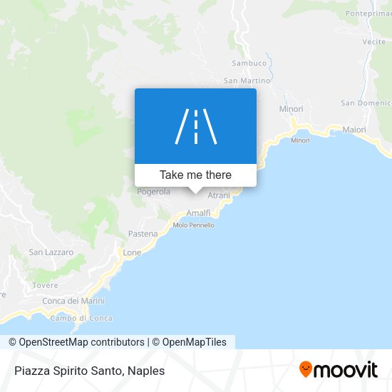 Piazza Spirito Santo map