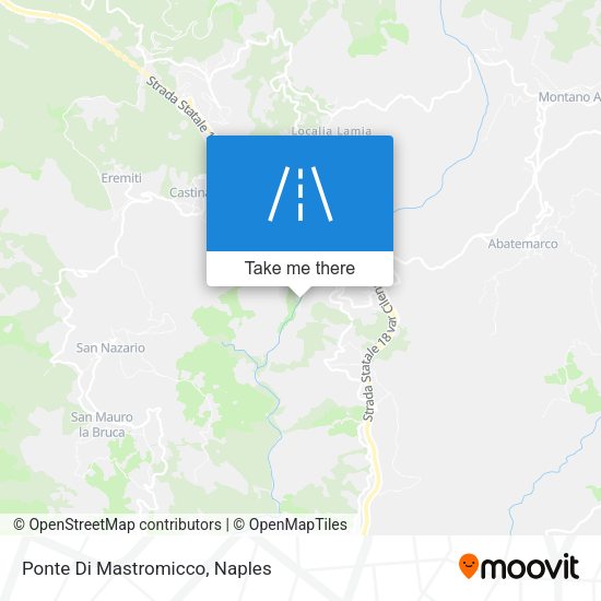 Ponte Di Mastromicco map