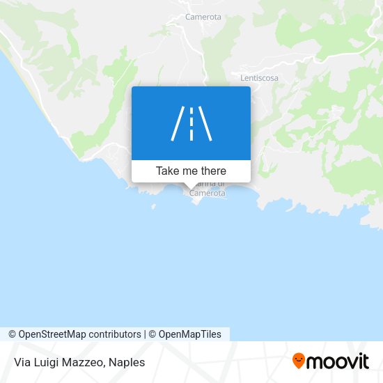 Via Luigi Mazzeo map