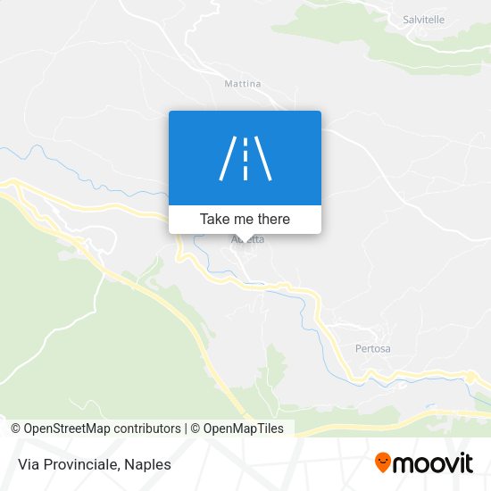 Via Provinciale map