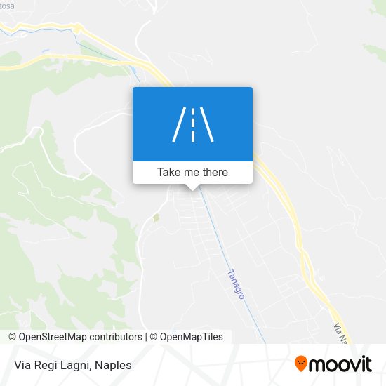 Via Regi Lagni map