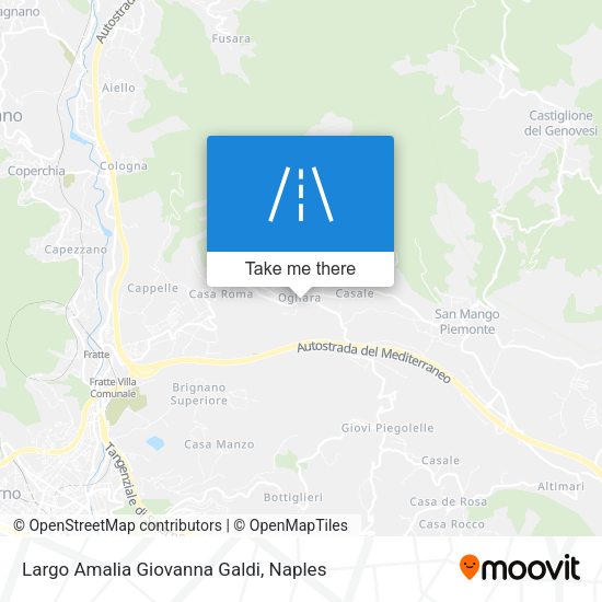 Largo Amalia Giovanna Galdi map