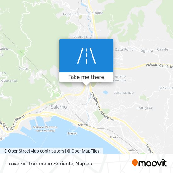 Traversa Tommaso Soriente map