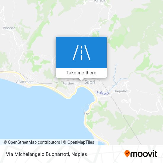 Via Michelangelo Buonarroti map