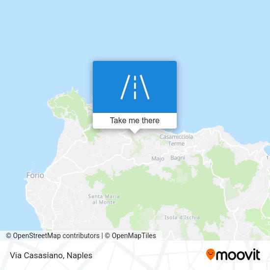Via Casasiano map