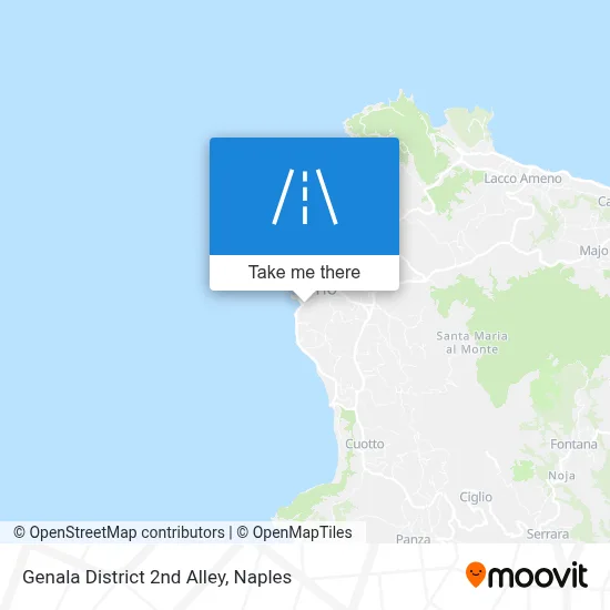 Genala District 2nd Alley map