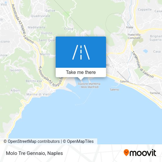 Molo Tre Gennaio map