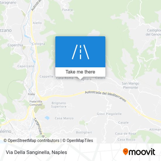 Via Della Sanginella map