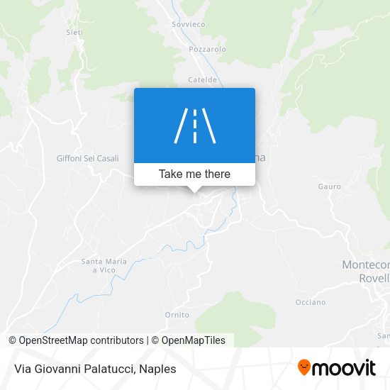 Via Giovanni Palatucci map
