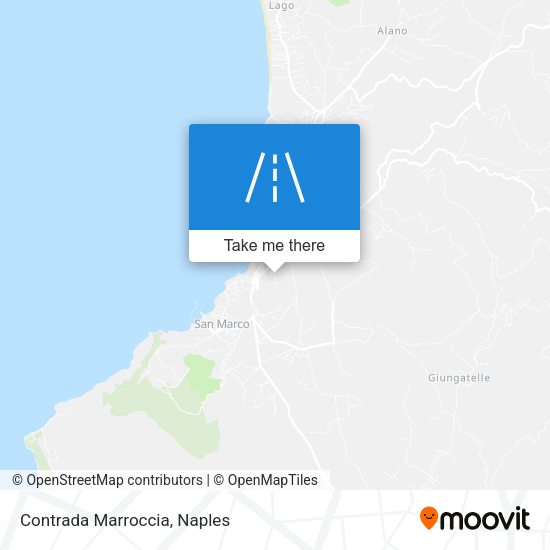 Contrada Marroccia map