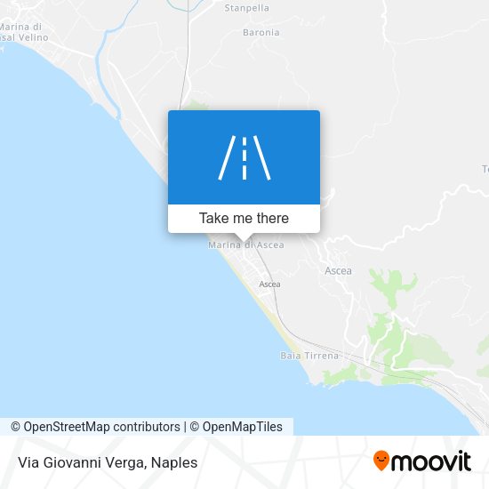 Via Giovanni Verga map