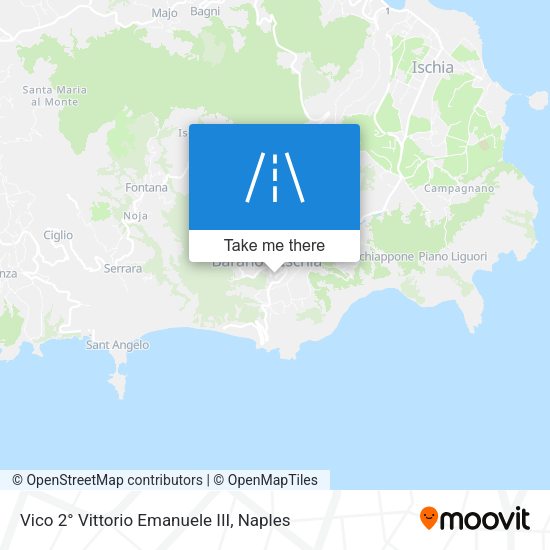 Vico 2° Vittorio Emanuele III map