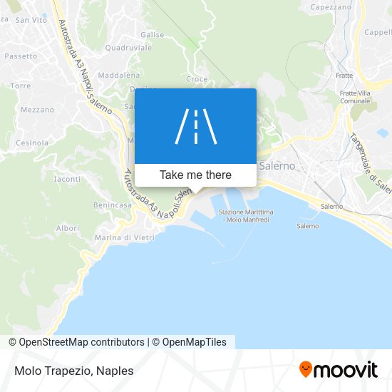Molo Trapezio map