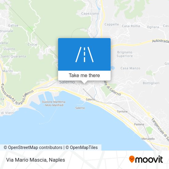 Via Mario Mascia map