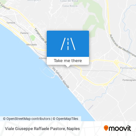 Viale Giuseppe Raffaele Pastore map