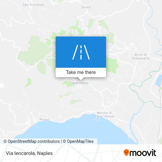 Via Iencarola map