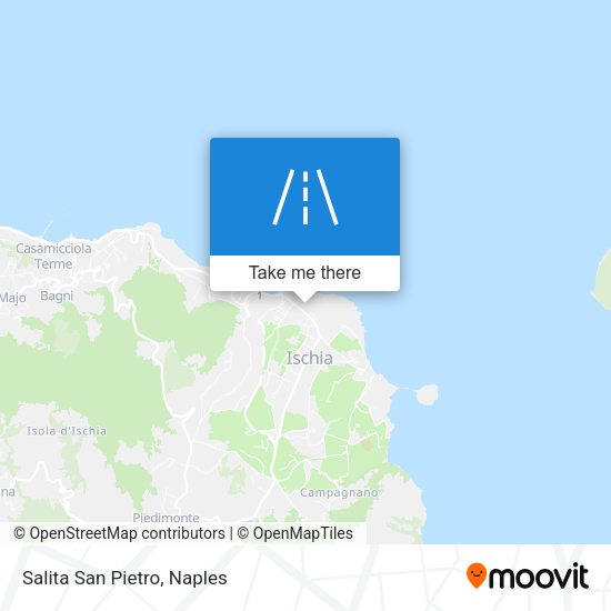 Salita San Pietro map