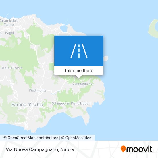 Via Nuova Campagnano map
