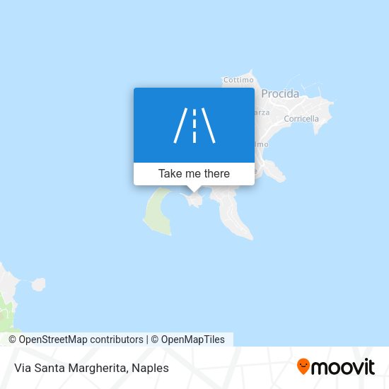 Via Santa Margherita map