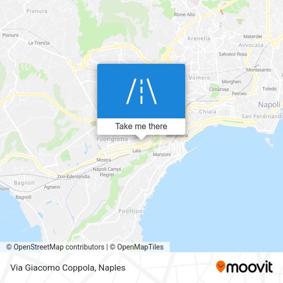 Via Giacomo Coppola map