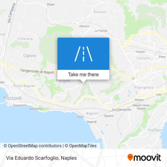 Via Eduardo Scarfoglio map