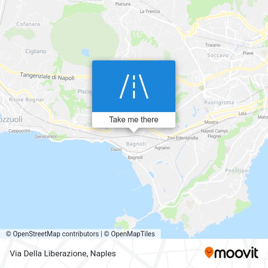 Via Della Liberazione map