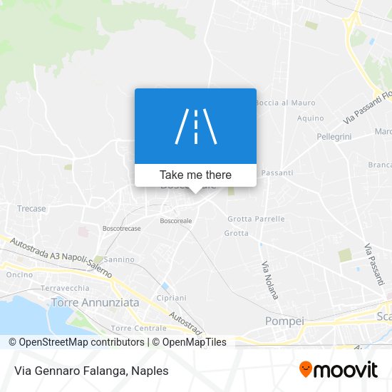 Via Gennaro Falanga map