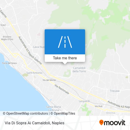 Via Di Sopra Ai Camaldoli map
