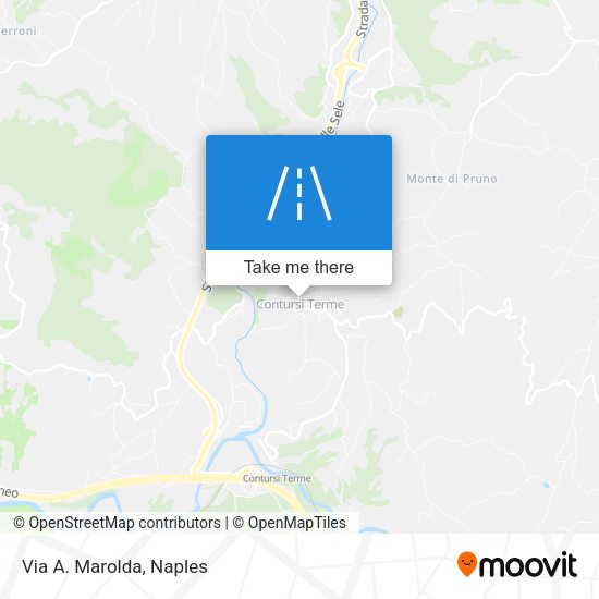 Via A. Marolda map