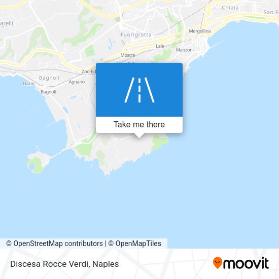 Discesa Rocce Verdi map