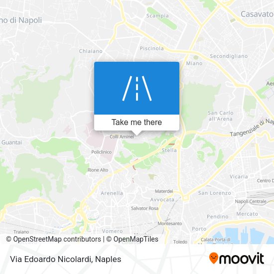 Via Edoardo Nicolardi map