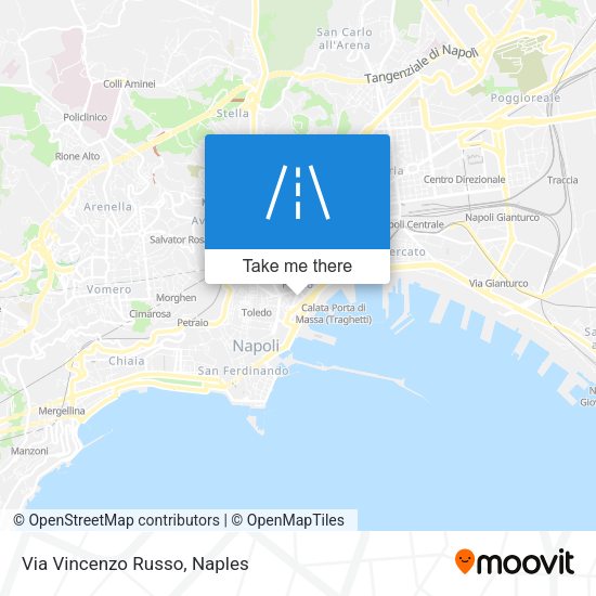 Via Vincenzo Russo map