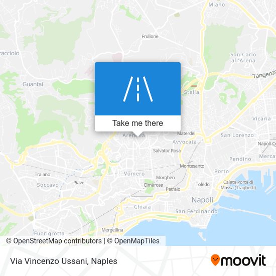 Via Vincenzo Ussani map