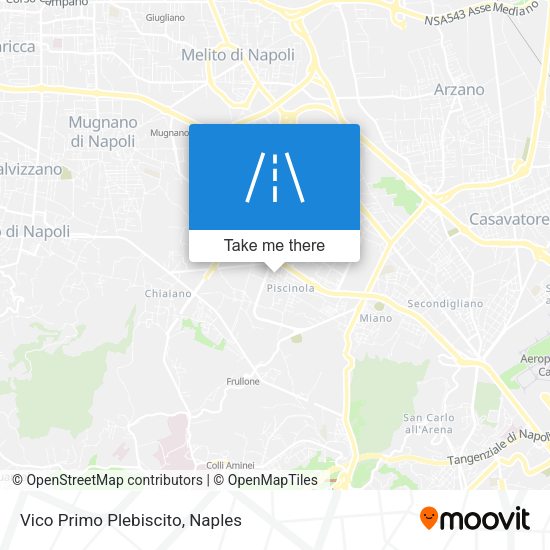Vico Primo Plebiscito map