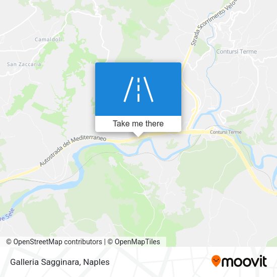Galleria Sagginara map