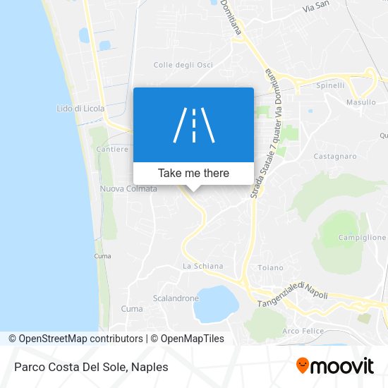 Parco Costa Del Sole map