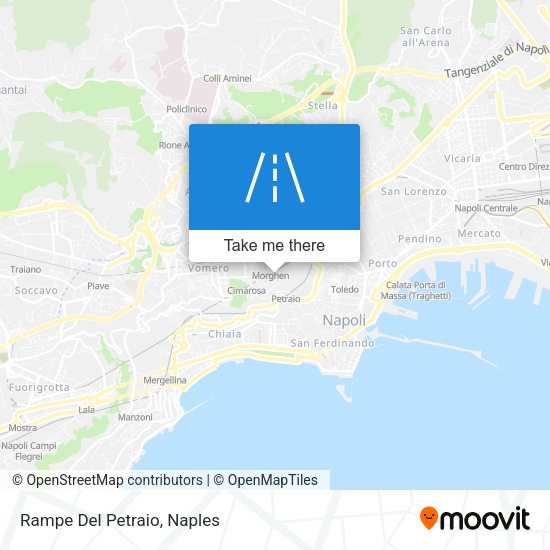Rampe Del Petraio map