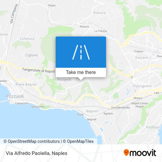 Via Alfredo Paolella map